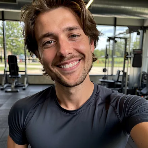 After — professional personal trainer headshot
