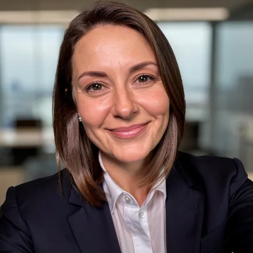 After — professional insurance agent headshot
