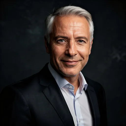 After — professional real estate broker headshot