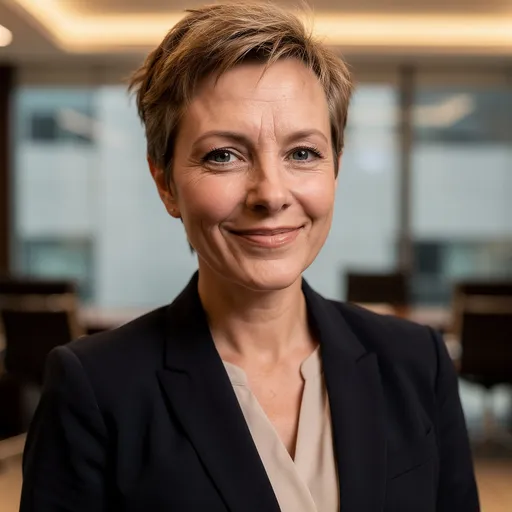 After — professional accountant headshot