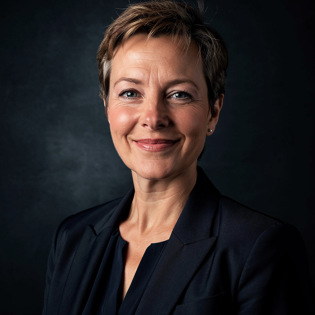 After — professional executive assistant headshot