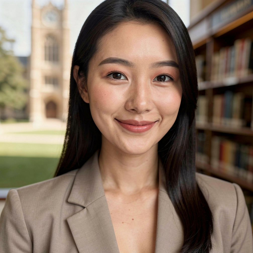 After — professional tutor headshot