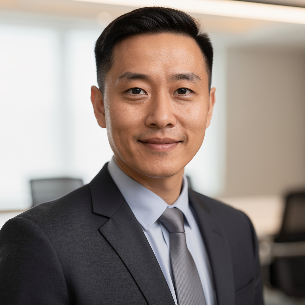 After — professional accountant headshot