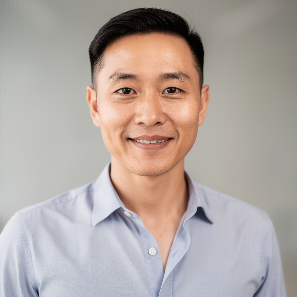 After — professional devops engineer headshot