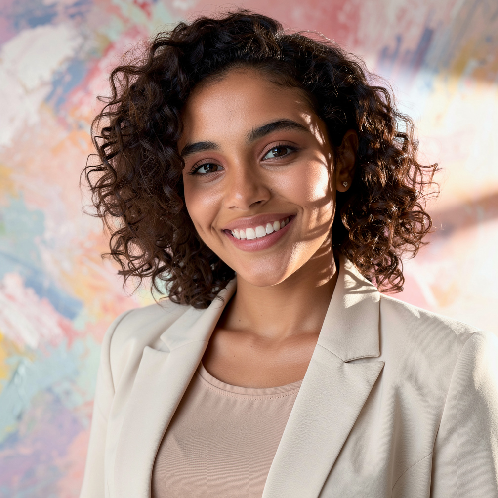 After — professional artist headshot