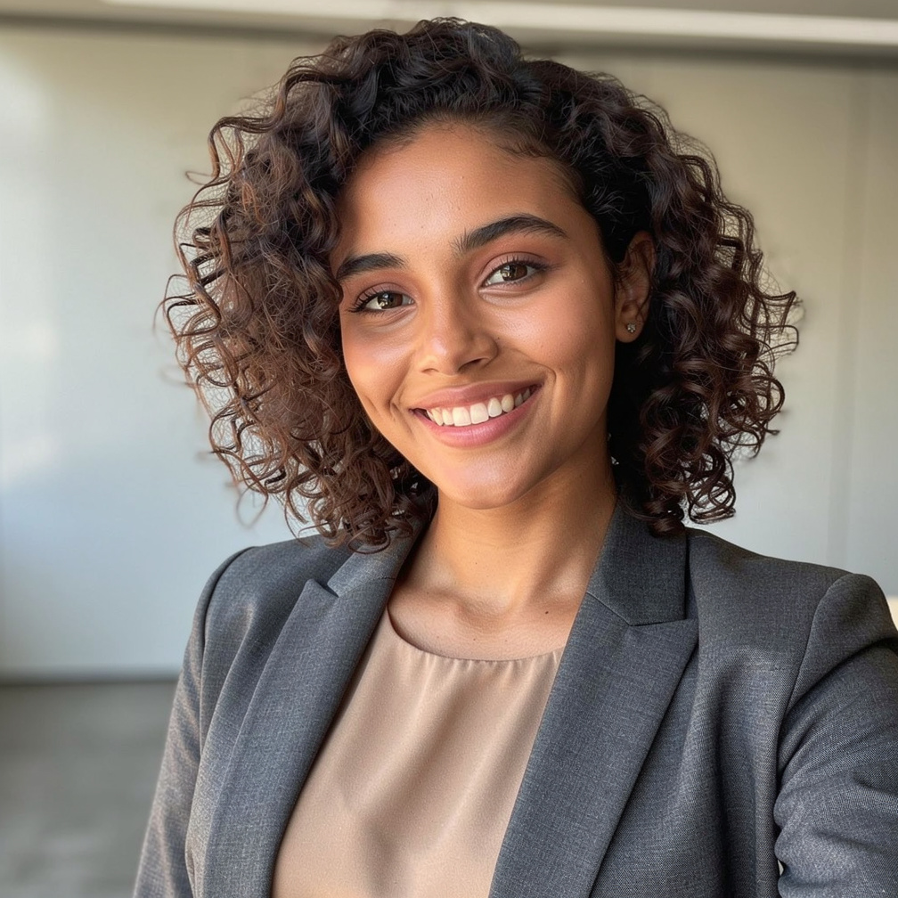 After — professional designer headshot