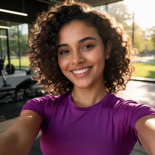 After — professional yoga instructor headshot