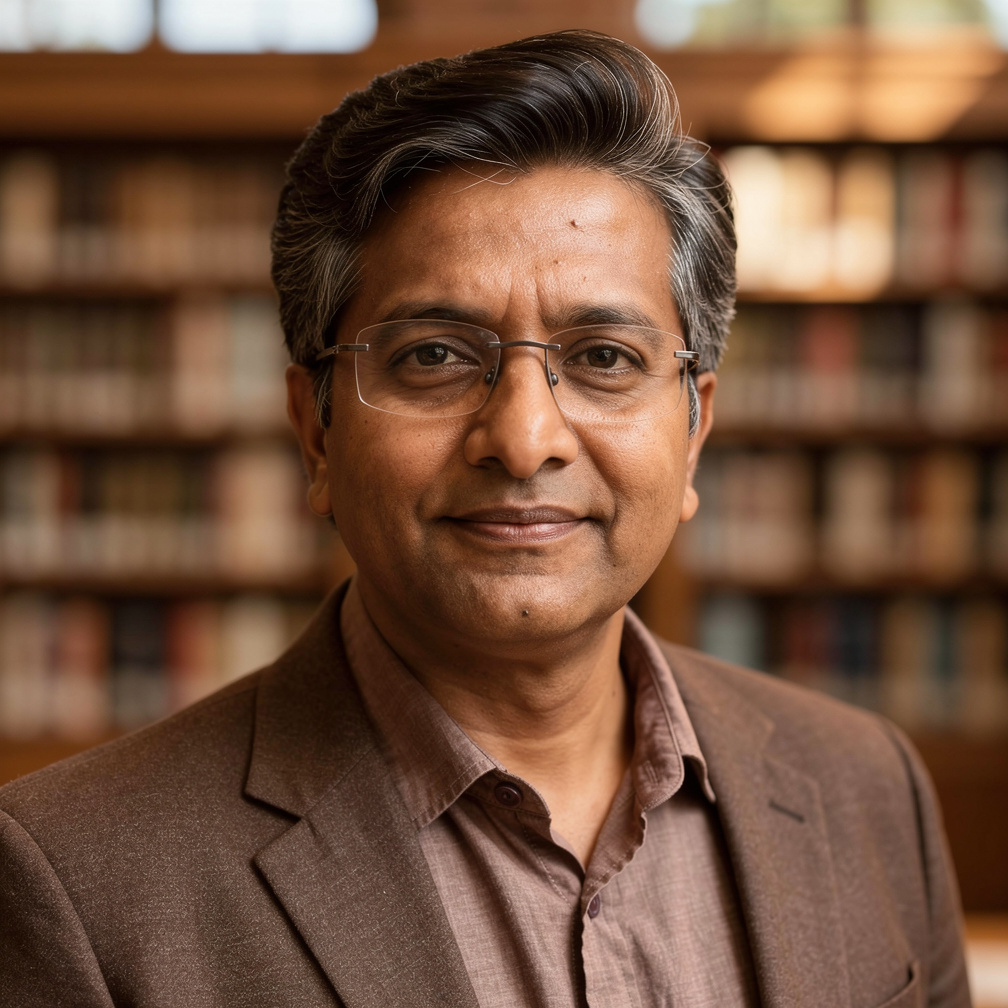 After — professional professor headshot